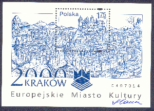 Slania krakow stamp